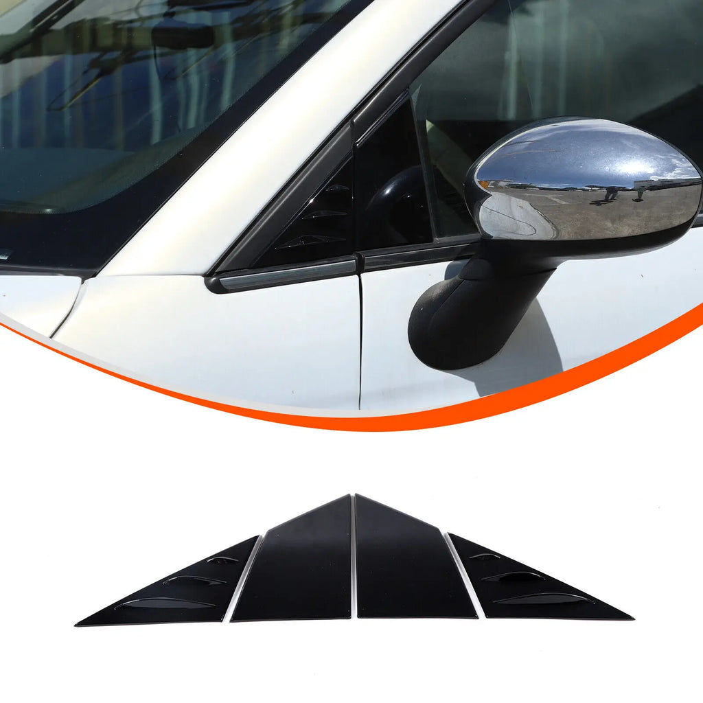 Replacement Car Left+Right Door Mirror Flag Triangle Trim Panel For FIAT 500 2012-2024 1SH17KX7AA 1SH16KX7AA 735426887 735426886
