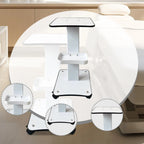 3 Tier Mobile Beauty Salon Trolley Cart SPA Salon Table Trolley Stand Rolling Cart Device Machine Skincare Tool Holder Organizer