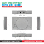 Classic Mini TV Video Plug and Play Game Console, 2 Controllers, TV Out, AV Cable, Game Box, Gift