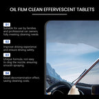 Homonth 20pcs Car Window Oil Film Remover Windshield Cleaner Auto Glass Polishing Stains Remove Wiper Fluid Tablets Car Care