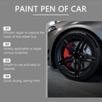 Homonth 10mlx3 Black Car Wheel Scratch Repair Pen Tire Scratch Remover Wheel Hub Scratch Repair Anti Rust Auto Paint Repair Pen