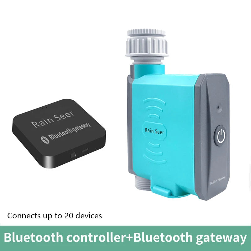 Rain Seer Tuya Bluetooth Garden Home Irrigation Watering Timer WiFi Water Timer Mobile Phone Remote Controller
