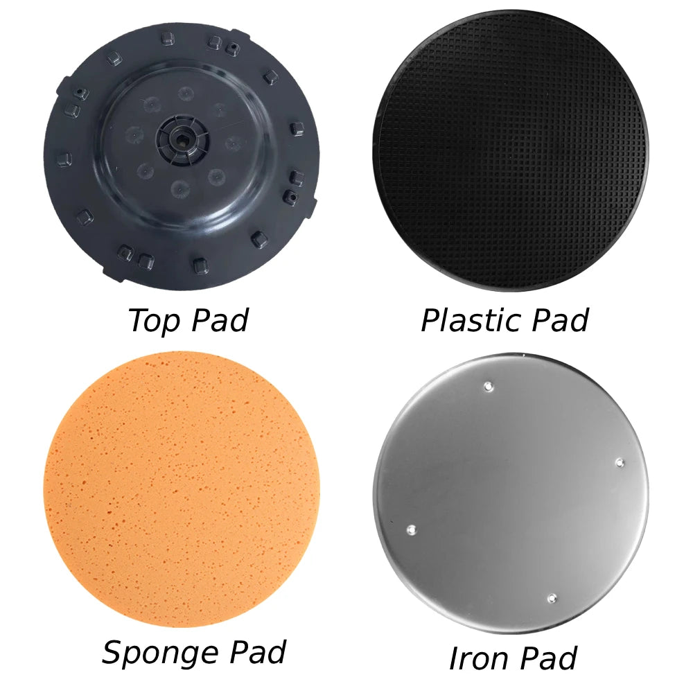 Concrete Trowel Polishing Pad/Buffer Polishing Pad Wall Smoothing Polishing Handheld Drywall Ceiling Sander Pad Spare Parts