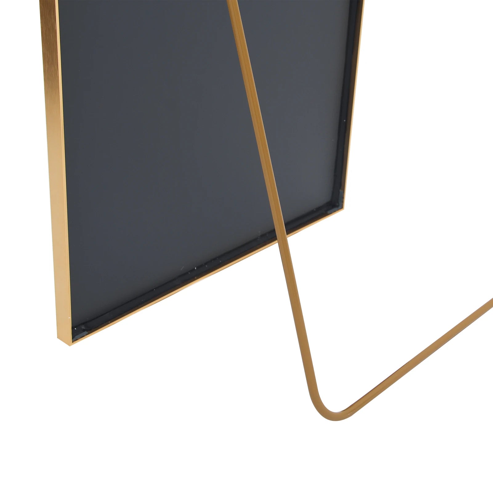 Full-length mirror, curved stand mirror, large full-length mirror, wall mounted, leaning mirror, standing mirror,