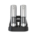 Electric Salt and Pepper Grinder Set USB Rechargeable Eletric Pepper Mill Shakers Automatic Spice Steel Machine Kitchen Tool