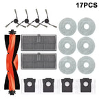 For Dreame L40 ultra / X40 Ultra Robot Vacuum Accessories Dust Bags Mop Main Side Brushes Cloths HEPA Filters Spare Parts