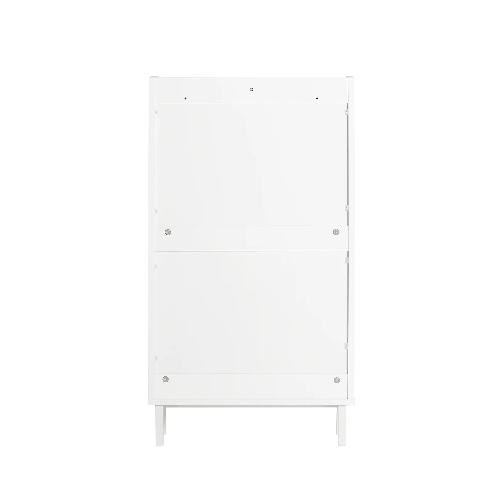 SoBuy FSR151 Shoe dump truck with 2 flap Shoe cabinet narrow shoe rack with 4 shelf surfaces Shoe chest of drawers Shoe shelf