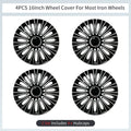 16inch Dagger Style Hub Cap Cover for Iron Rim Wheel Cover Set of 4 Steel Wheel Cover Replacement Hubcap for R16 Tire