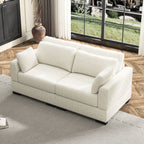 Anajqaqia Modular Sofa Sofa with Cushions, Corner Sofa with Wide Armrests, U-shaped Cord Fabric Sofa
