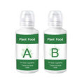 2PCS/Box General Hydroponic Nutrient Liquid A and B Fertilizer Solution Kit for Growing Plant Flowers Food Vegetable Fruit 200ML