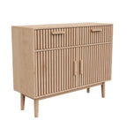 Side Table wood color solid wood table shoe cabinet with hinged lid dust proof storage cabinet