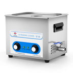 10L Ultrasonic Cleaner Heated Ultra Sonic Cleaner Machine With Timer 40kHz Ultrasound Bath for Carburetor Tools Parts