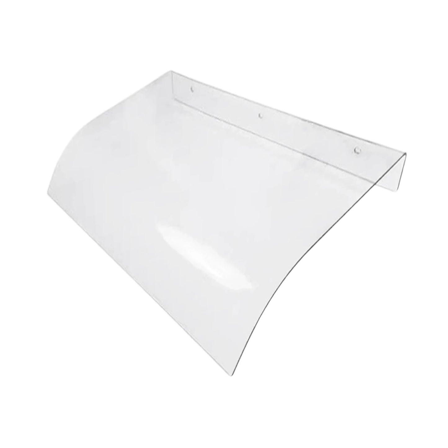 Front Door Canopy Durable Transparent Window Awning Cover Rain Snow Protection Door Cover for Outdoor Balcony Patio