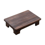 Wood Low Tea Table Coffee Table Tatami Table For Balcony Living Room Sitting On The Floor Compact Window Sill Table