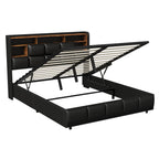Wooden Aura Double bed, upholstery bed 140x200 cm, 160x200 cm, LED bed frame, bed frame and slatted frame, headboard, youth bed