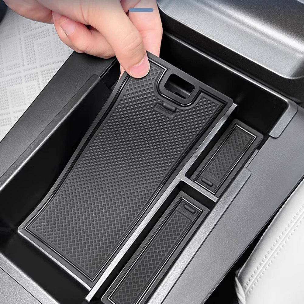 Car Storage Box for BYD Yuan Up Atto 2 Pro 2024~2026 Cup Holder Center Console Organizer Armrest Tray Silicone Mat Accessories
