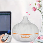 Ultrasonic Humidifier Cool Mist maker for Home Aromatherapy Diffuser with Essential Oil Quiet Electronics diffuser LED lights