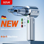 SZUK Mini Car Vacuum Cleaner Portable Powerful Cleaning Machine Strong Suction Handheld for Car Wireless Cleaner Home Appliance