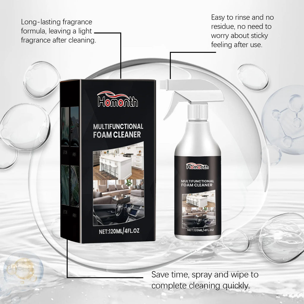 Homonth 120ml Car Glass Oil Film Cleaner Spray Enhancing Visibility St