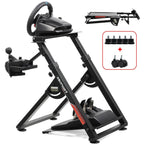 GTPLAYER Sim Racing Cockpit, Shifter Mount for Logitech G29/G920/G923, Thrustmaster T330TS, Pedals Not Included