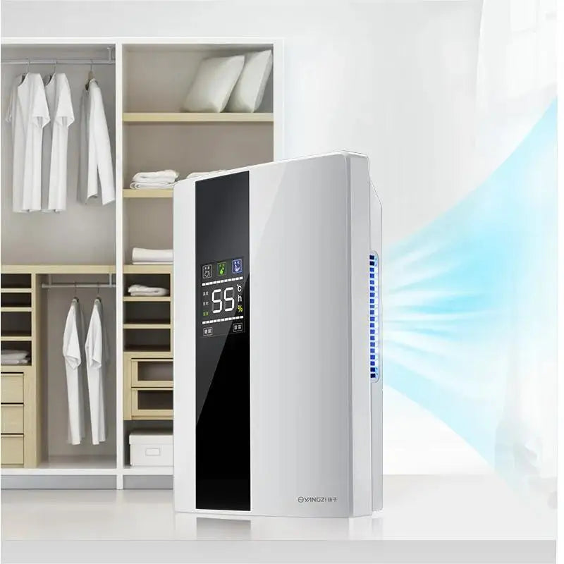 Upgrade Portable Premium Dehumidifier and Air Purifier 2 in 1 Mute Moisture Absorbers for Home Basement Remote Control Timing
