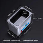 800ml Ultrasonic Cleaner 40kHz Ultra Sonic Cleaner with Timer Ultrasonic Jewelry Cleaner Ultrasonic Cleaning Machine