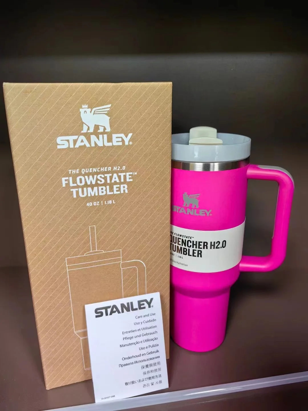 40 oz Stanley Quencher H2.0 Tumbler