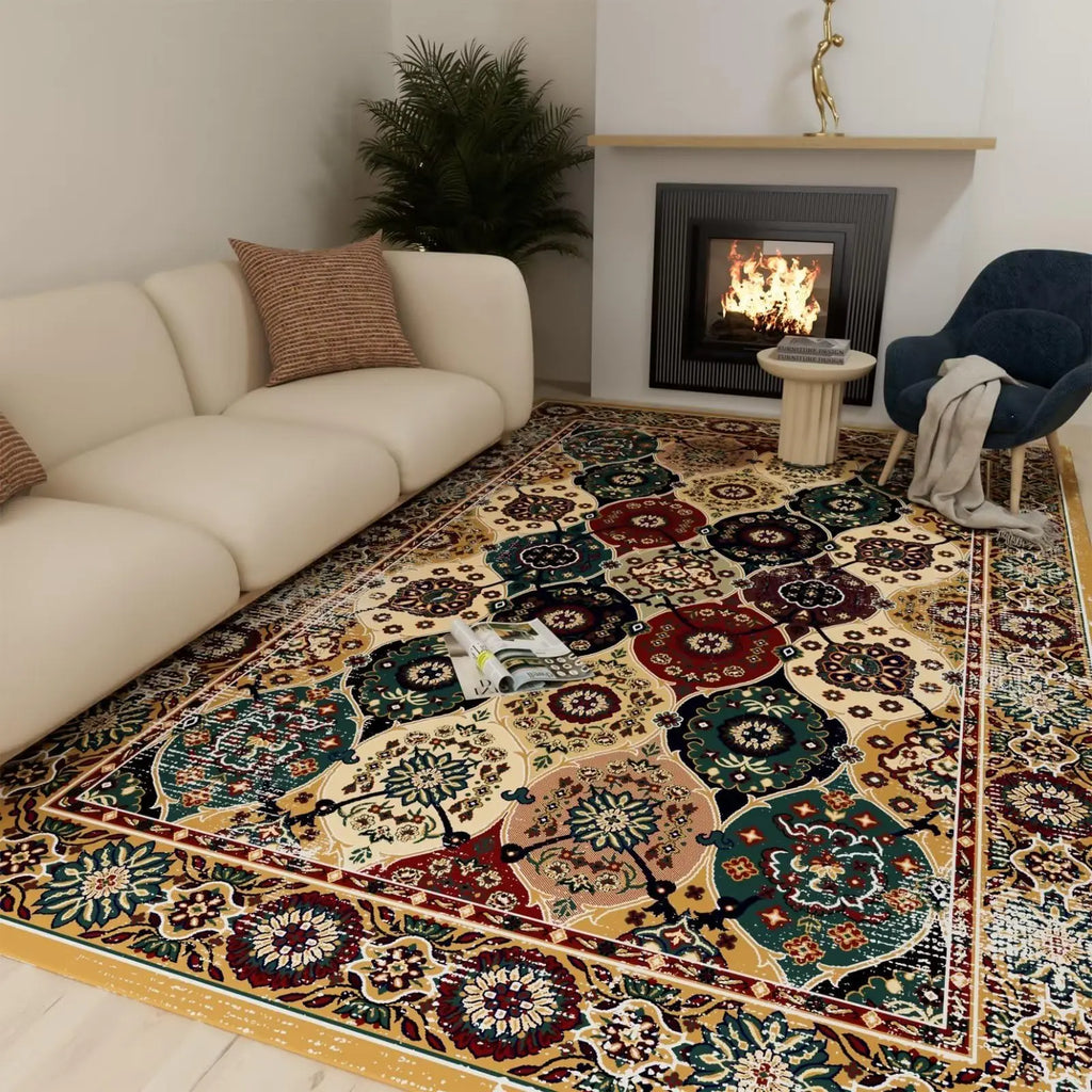 Orhopui Washable Rug,Non-Slip Backing Soft Stain Resistant Non-Shedding for Living Room Bedroom Kitchen Home Office