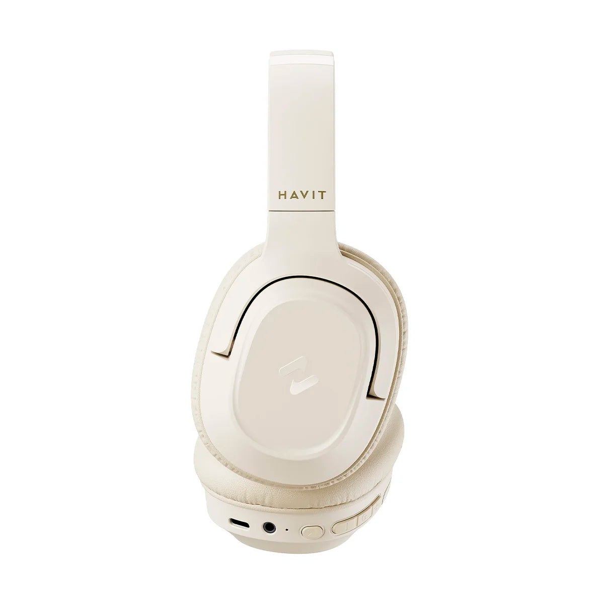 Headphone Bluetooth Havit H612BT Beige/Branco