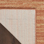 Nourison Home Nourison Essentials Rust 7' x Square Area Rug - Easy Clean, Non Shedding, Bed Room, Living Room, Dining Room, Kitchen (7' x Square)