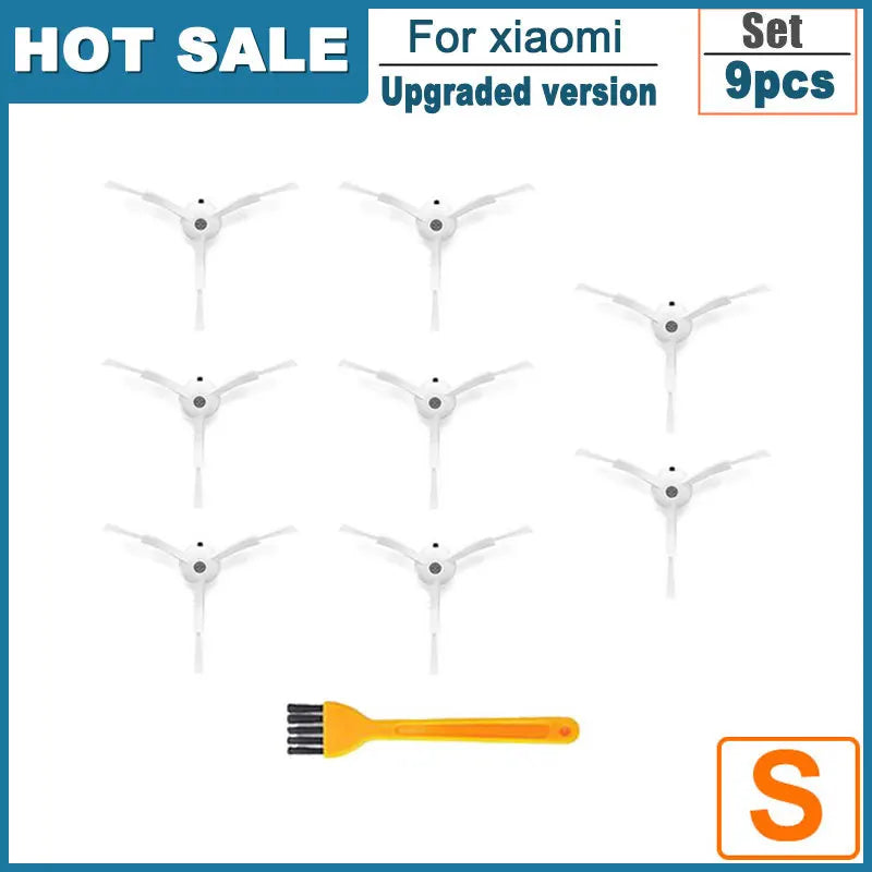 Hepa Filter for Xiaomi Mijia 1S,Roborock S5 S50 Max,Mi Robot Vacuum Cleaner,Mop Roller Side Brush Accessories Spare Parts Kit