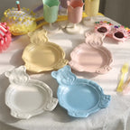 Korean Cartoon Student Tableware 2021 New INS Cute Bear Ceramic Bowls Children's Dessert Breakfast Cereal Fruit Salad Soup Bowl