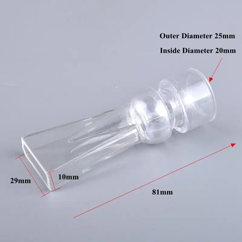 1PC Black /Transparent Aquarium Fish Tank Water Pump Duckbill Water Outlet Nozzle Duckbilled Sprinklers Return Pipe Fitting