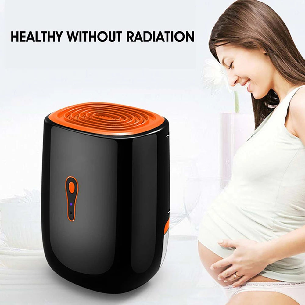 Dehumidifier Moisture Absorbers Air Dryer With 800ml Water Tank Quiet