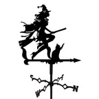 Iron Rooster Weather Vane Metal Weather Vane Painted Ornament For Roof Shack Indicating Wind Direction Yard Decor Cock Decorated