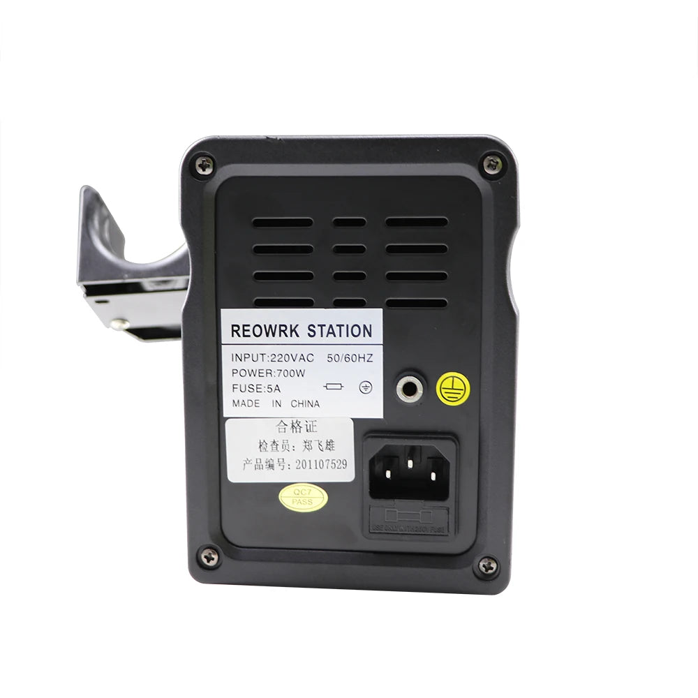 858D+ Hot Air Gun 700W SMD BGA Rework Solder Desoldering Station LED Digital Display Adjustable Temperature Heat Gun Solder Tool