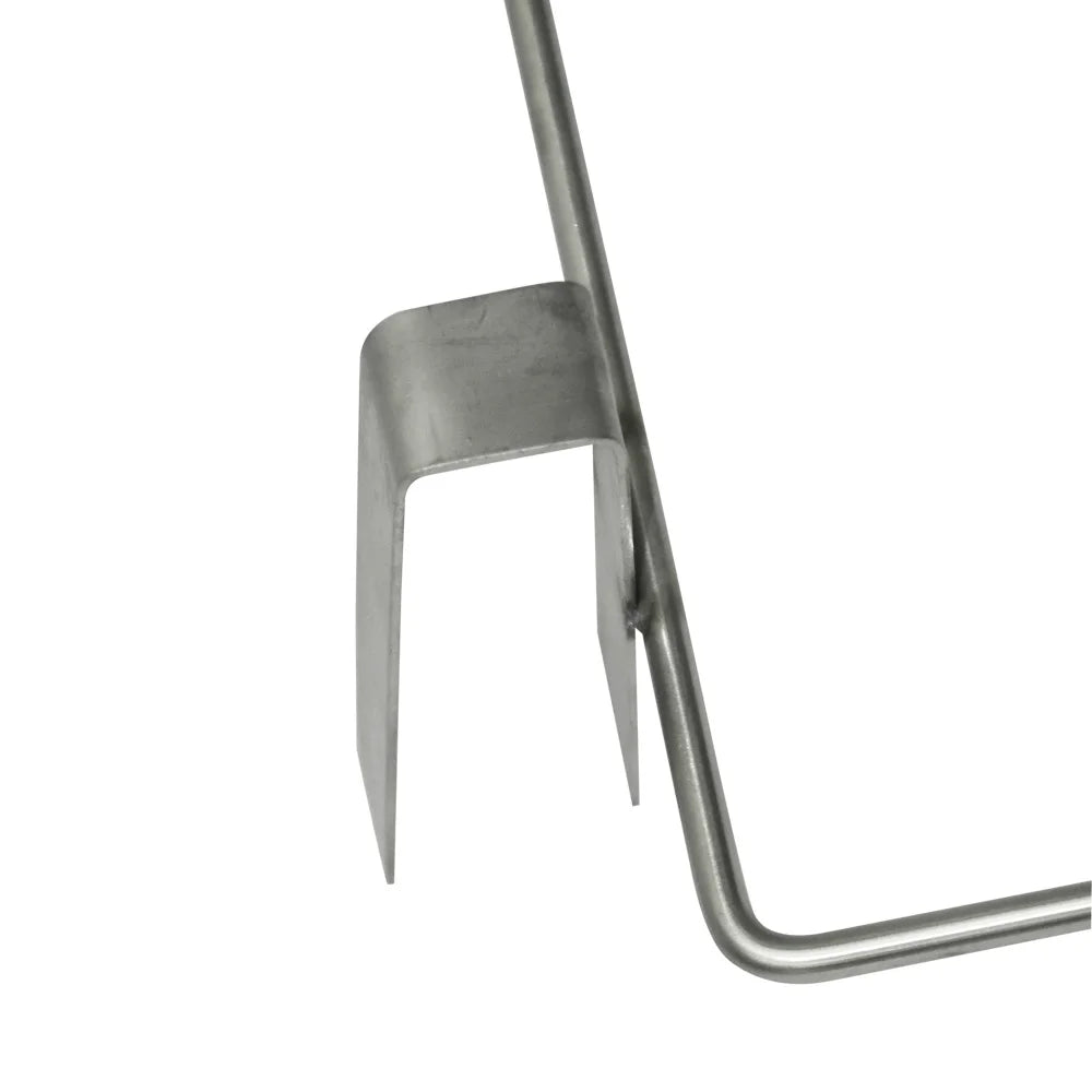 Stainless Steel Bee Hive Frame Holder Honeycomb Frame Beekeeping Accessories Equipment Honey Bee Hive Perch Side Mount Tools