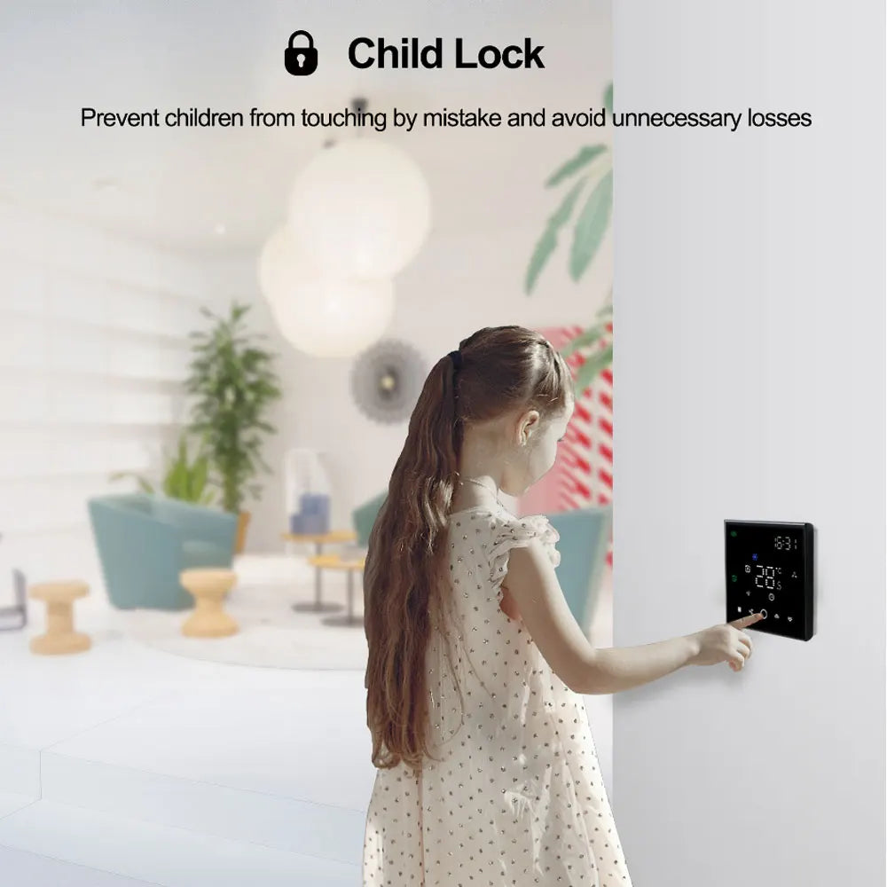 TUYA WiFi Smart Thermostat Replaceable 24V  0~10V Compatible With Honeywell Control 3-Speed Wireless Fan Controller Support