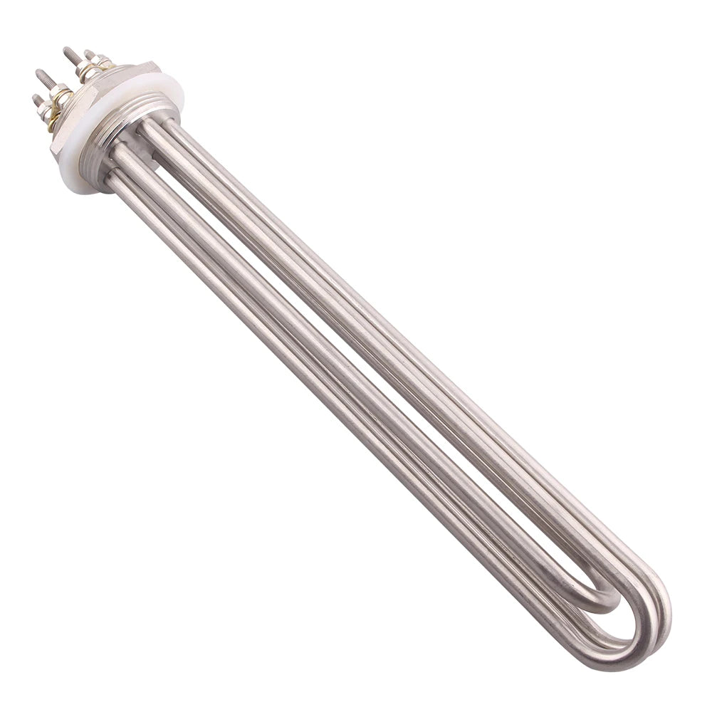 DN40/1.5" Thread SUS304 Immersion Heating Element 220V/380V 3KW/4.5KW/6KW/2KW/3750W Water Tank Boiler Tubular Heater