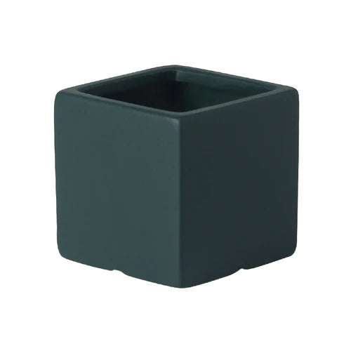 Nordic Color Square Ceramic Flowerpot Large Diameter Plant Potted Garden Decoration Living Room Countertop Flowerpot Decoration