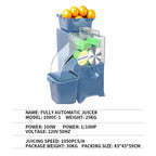110/220V Commercial Lemon Kumquat Juicer Fully Automatic Juicer 100W Multifunctional Fruit Juice 1000C-1 Automatic Residue Juice