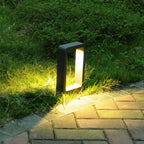 High Power LED Garden Light 15W Lawn Lamp 110V 220V DC12V Aluminum Pillar Light Outdoor Courtyard villa landscape bollards light