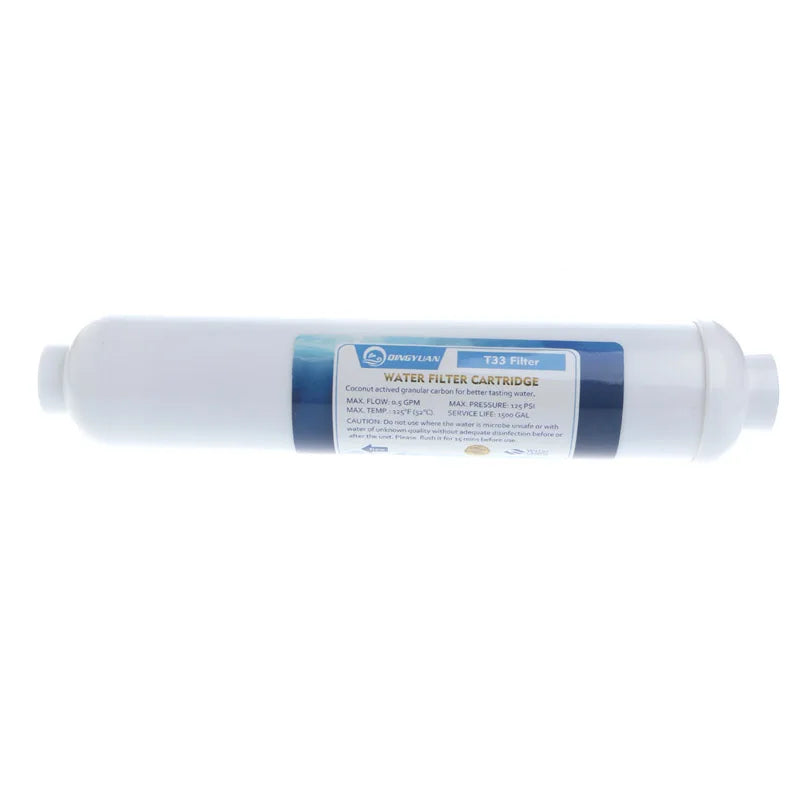 2024 New Activated T33 Carbon Post Water Filter Cartridges 10 inch Sme
