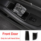 Door Handle Container Holder Door Armrest Storage Barrel Box for Mazda 3 Axela BP Accessories 2020 2021 2022 2023