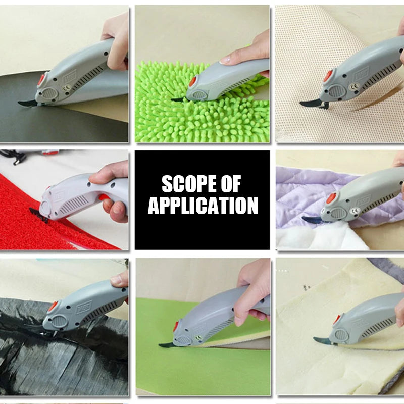 Power tools Miniature Electric Scissor Head Cloth Cutting Electric Scissor Handheld Automatic Clothing Cutting Machine