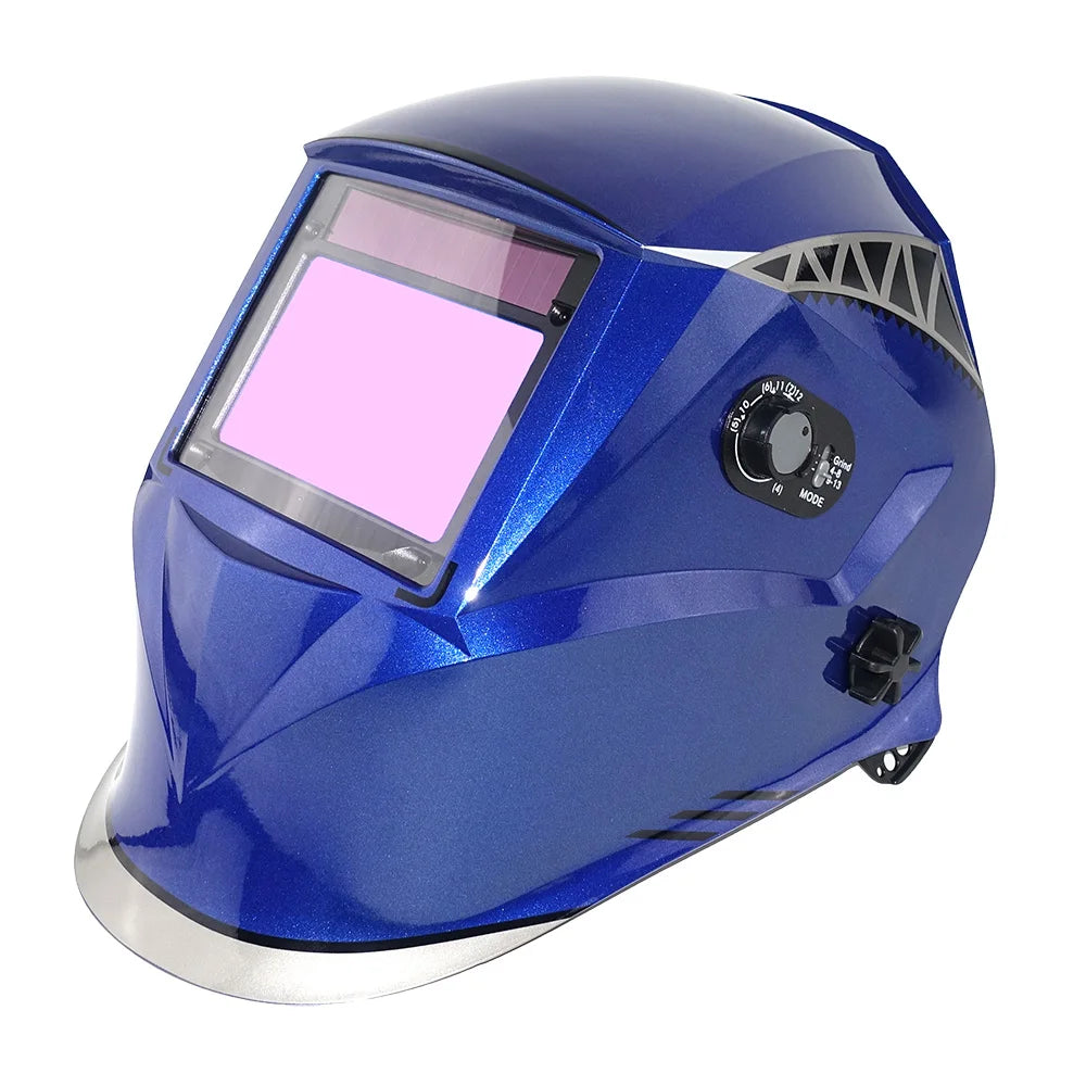 Welding Mask 100*65mm 1111 4 Sensors Grinding DIN 3/4-13 MMA MIG TIG EN 379 UL CSA AS Solar Auto Darkening Welding Helmet