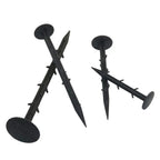 50Pcs/set Ground Nail Film Fixed Garden Pegs Greenhouse Film Weed Prevention Ground Cloth Sunshade Fly Net Plastic Fixed Pegs