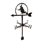 Weathervane Weather Vanes Roofs Retro Garden Stake Weather Vane Measuring Tools Outdoor Roof Decoration Architecture Decor Craft