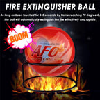 Fire Extinguisher Ball Automatic Harmless Dry Powder Fire Suppression Device For Warehouse Home Office 0.5KG With Bracket Hook
