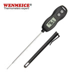 WENMEICE Kitchen Thermometer Digital Backlight Fast Reading Food Thermometer for Meat Cooking Fry Probe BBQ Oven Kitchen Tools